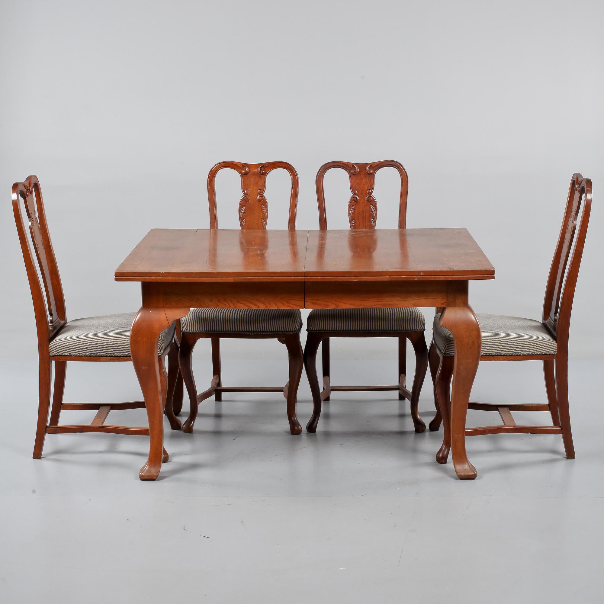 MATSALSGRUPP, 17 delar, Lysberg & Hansen, 1900-talets första hälft.