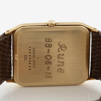Certina, wristwatch, 14K gold, 27 mm.