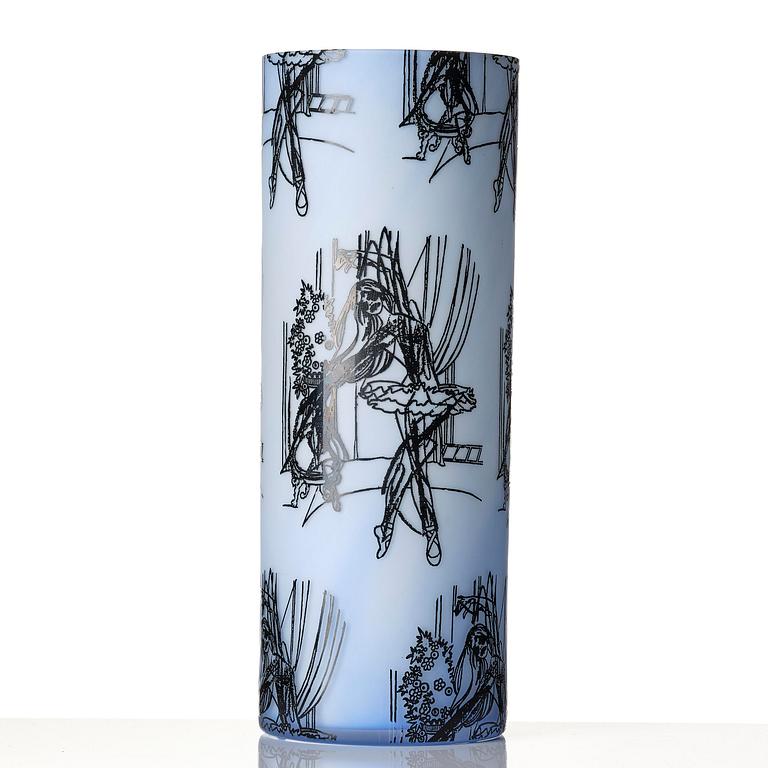 Per B. Sundberg, vas, "Wallpaper", glas, lim. ed. 50, Orrefors Studio, 2003.