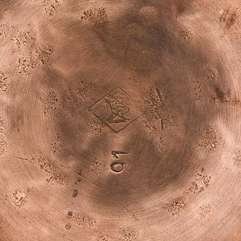 An early 20th century champagnecooler for WMF, Württembergische Metallwarenfabrik, Germany.