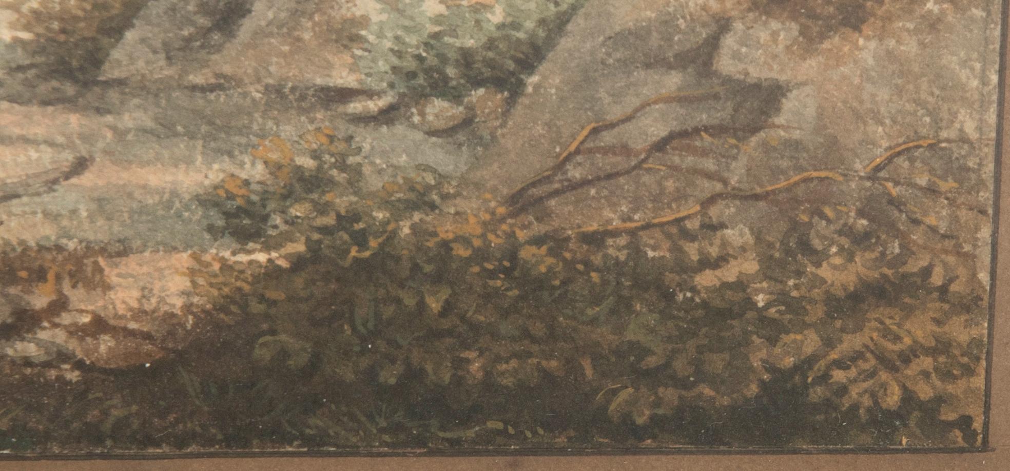 Auguste Jean Baptiste Antoine Cadolle, Resting under a tree.