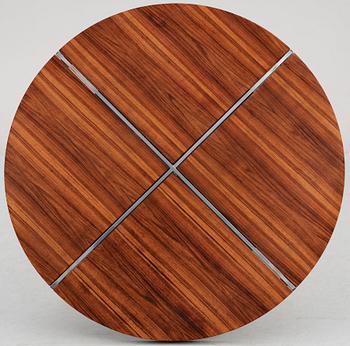 A rosewood dining table, attributed to Preben Fabricius & Jørgen Kastholm, Denmark 1960's.