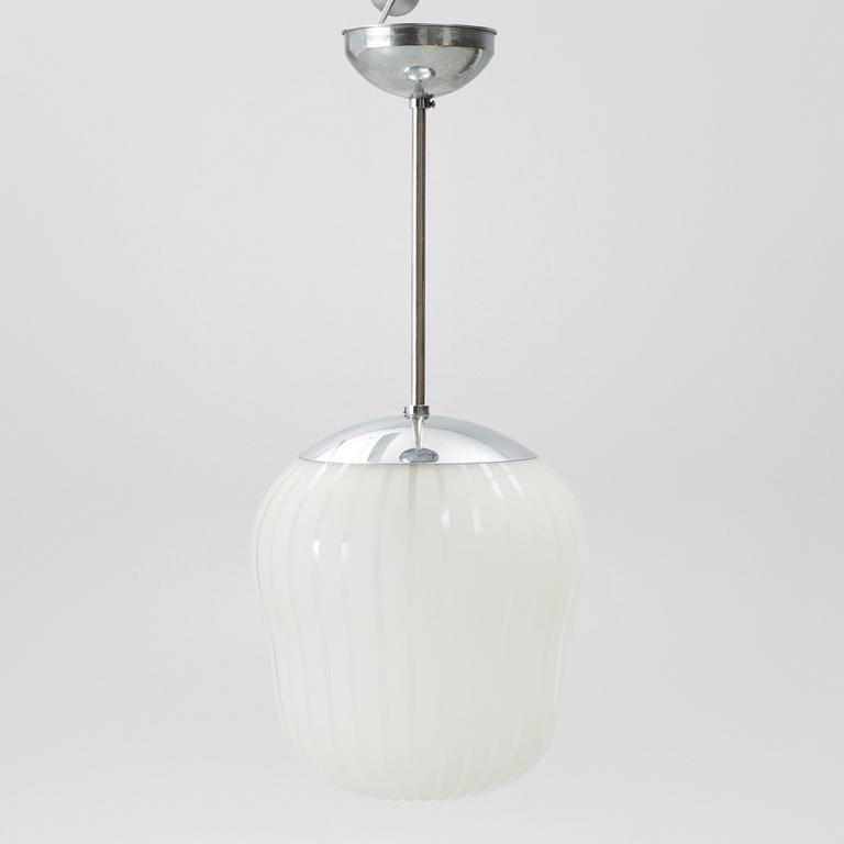Ceiling lamp, 1930s.