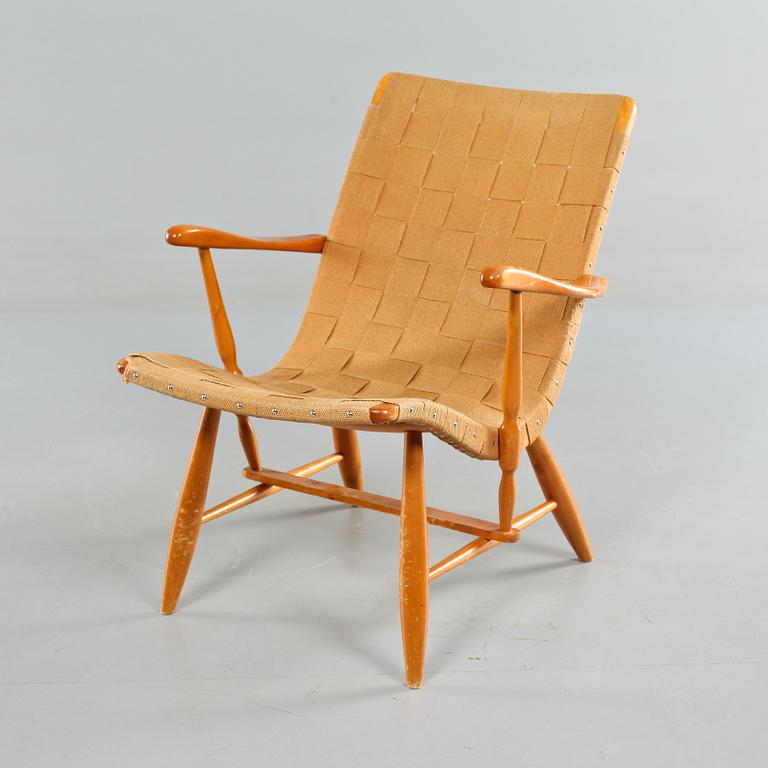 KARMSTOL, "Anders", Yngve Ekström, modellen formgiven 1945.