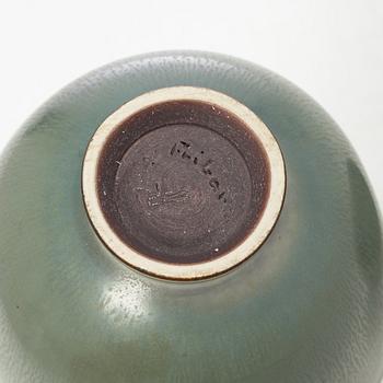 Berndt Friberg, two stoneware bowls, Gustavsberg Studio 1954 and 1957.