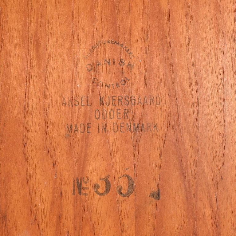 Kai Kristiansen, hallmöbel 2 dlr för Aksel Kjersgaard Odder Danmark 1960-tal.