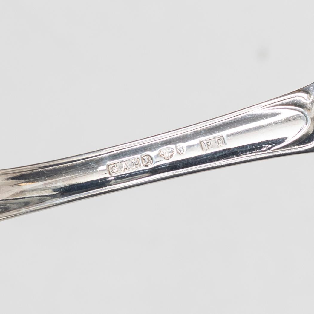 A Swedish silver cutlery set, 'Prins Albert', GAB, Eskilstuna ( 59 pieces).