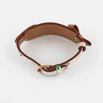 Louis Vuitton, A 'Takashi Murakami monogram address bracelet', 2003.
