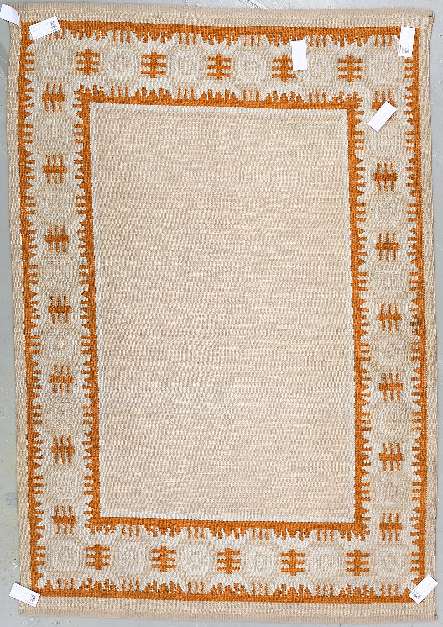 MATTA, rölakan, dubbelvävd, ca 194x135 cm.