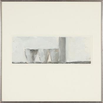 Sixten Lundbohm, gouache, signed and dated -81.