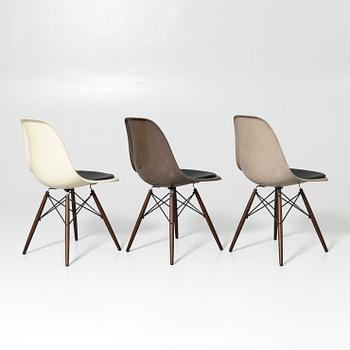 Charles & Ray Eames, stolar, 6 st, "DSW", Herman Miller, 1960-tal.