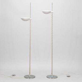 Jasper Morrison, golvlampor, ett par, "Luxmaster", Flos, Italien, 2000-talets början.