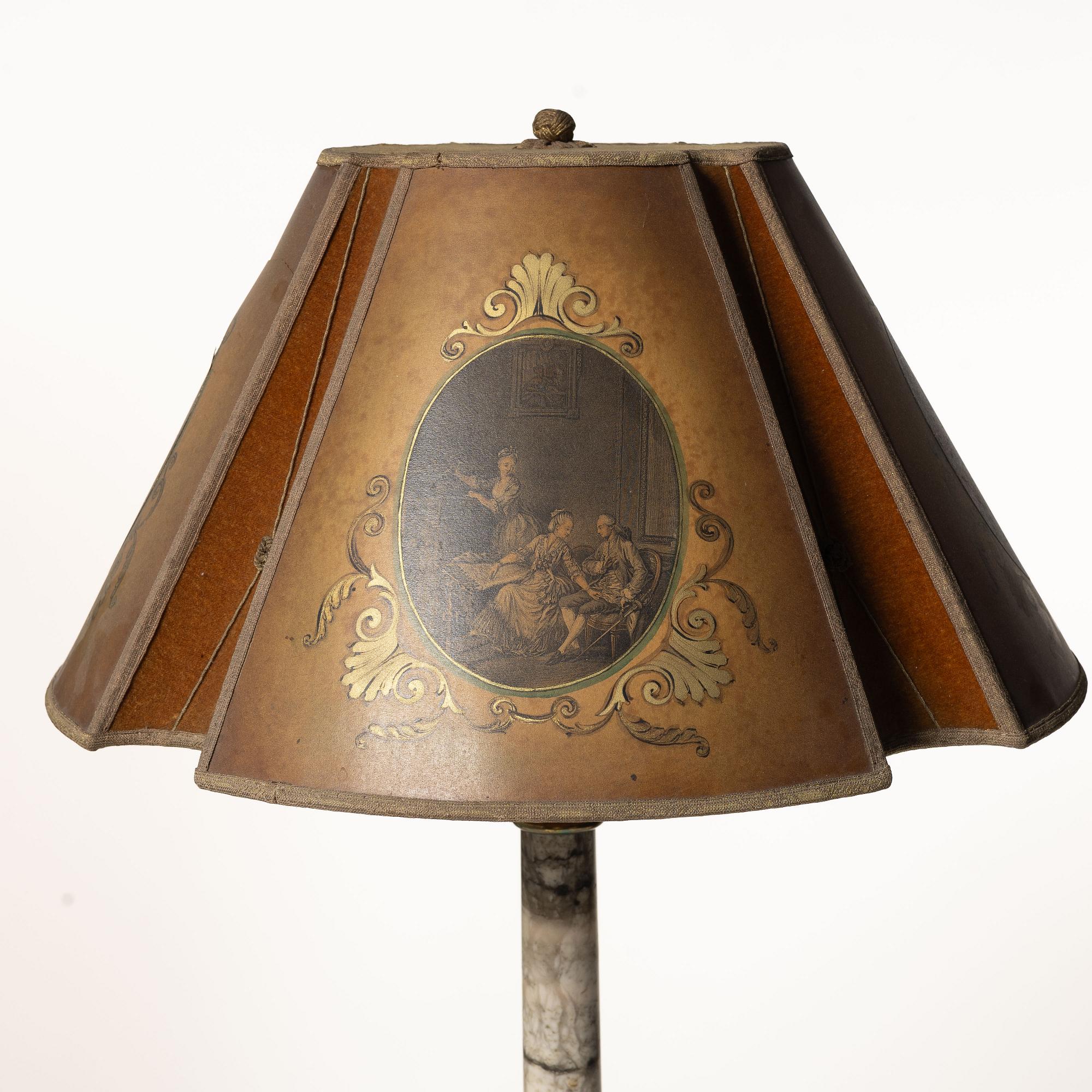 Bordslampa, omkring 1900.