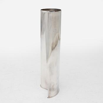 Rolf Lindståhl, a sterling silver vase, Stockholm, 2008.