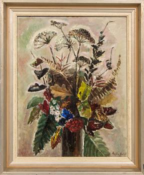 Agda Holst, oil on panel signed and dated 1951.