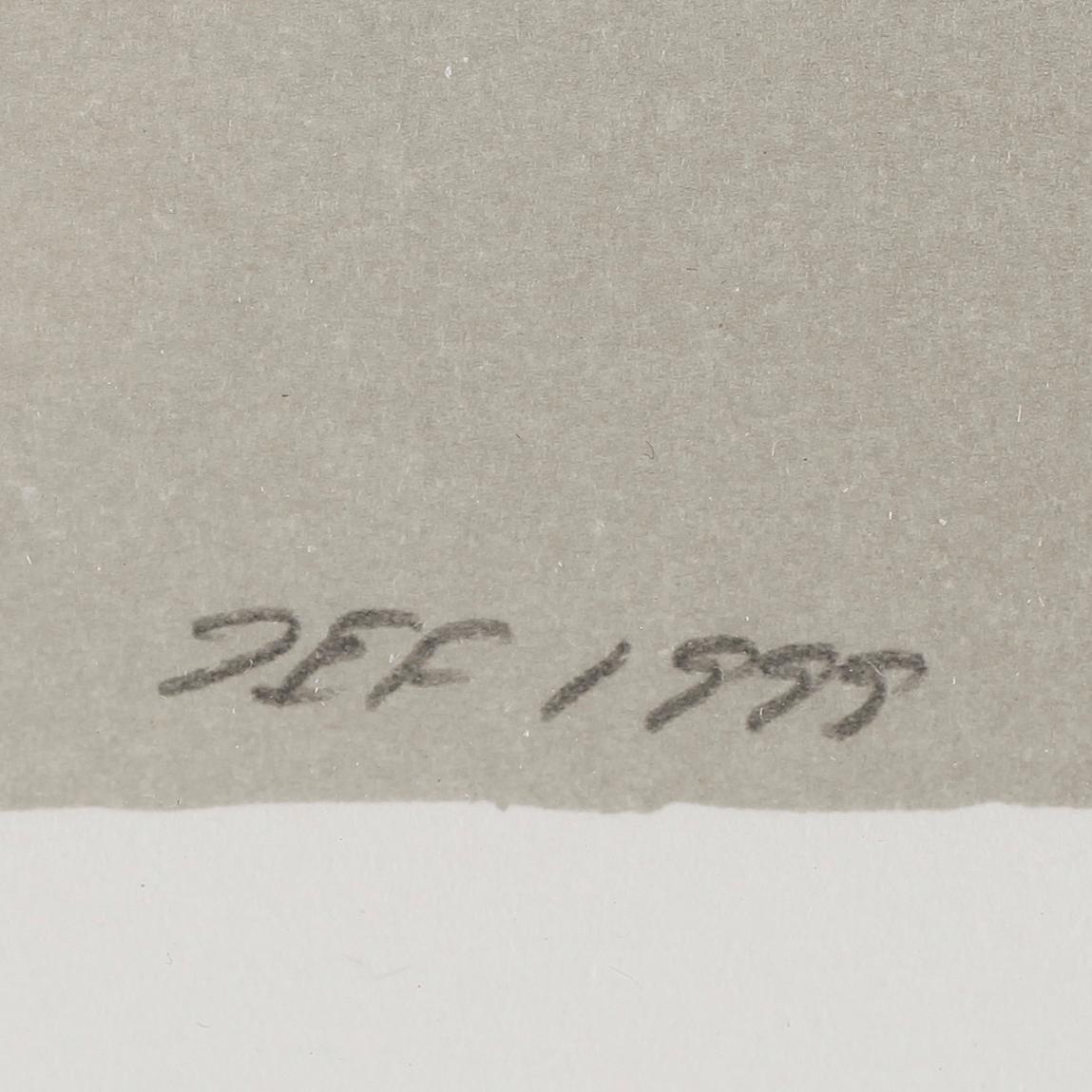 JOHN-E FRANZÉN, litografi, monogramsignerad och daterad 1999, numrerad 8/29.