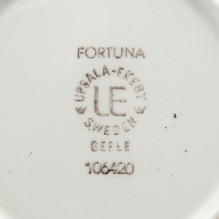 Arthur Percy, artificial cups 3 pcs "Fortuna" Uppsala Ekeby 1950s/60s.