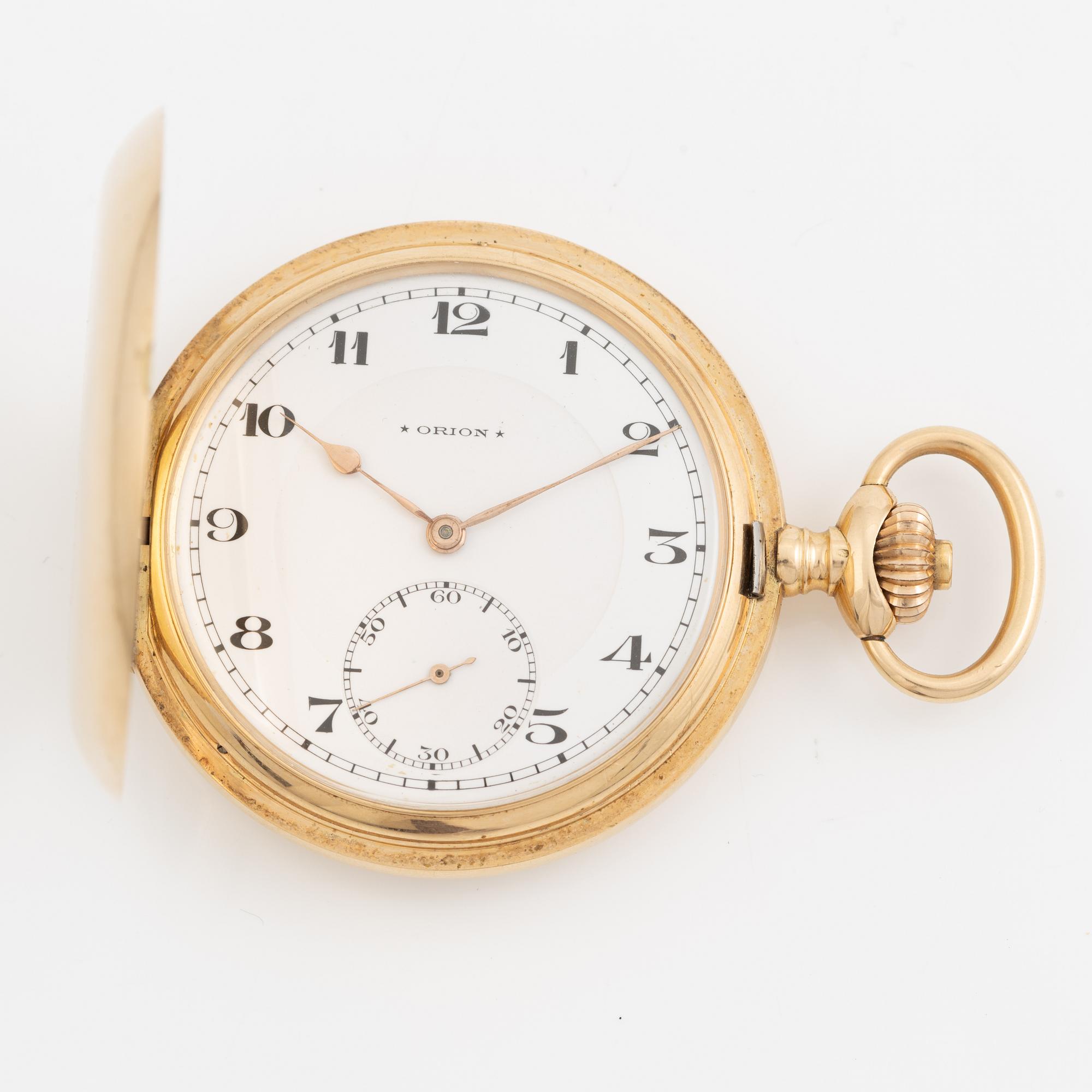 Orion, fickur, 14K guld, savonett, 51 mm.