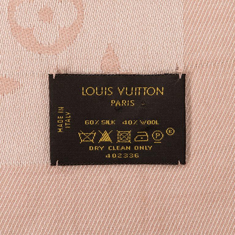 Louis Vuitton, a 'Monogram Classic Shawl'.