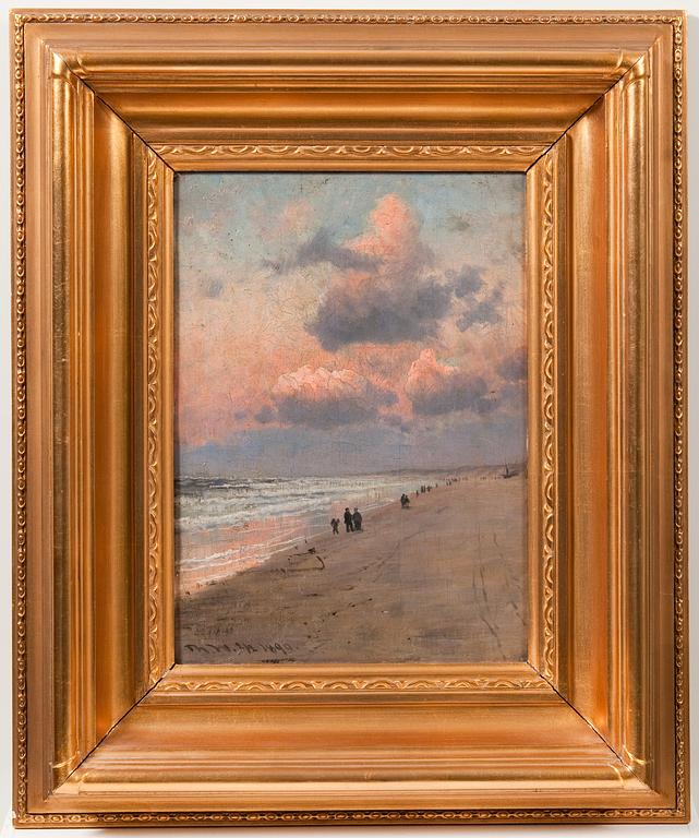 Thorsten Waenerberg, SUNSET ON THE BEACH.