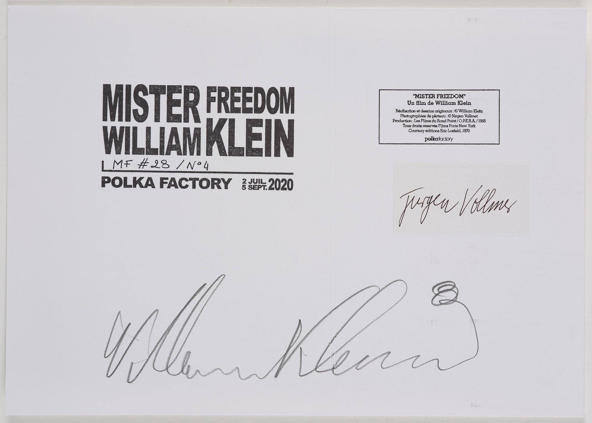William Klein, ”Mister Freedom koffert - full set edition”, 2020.