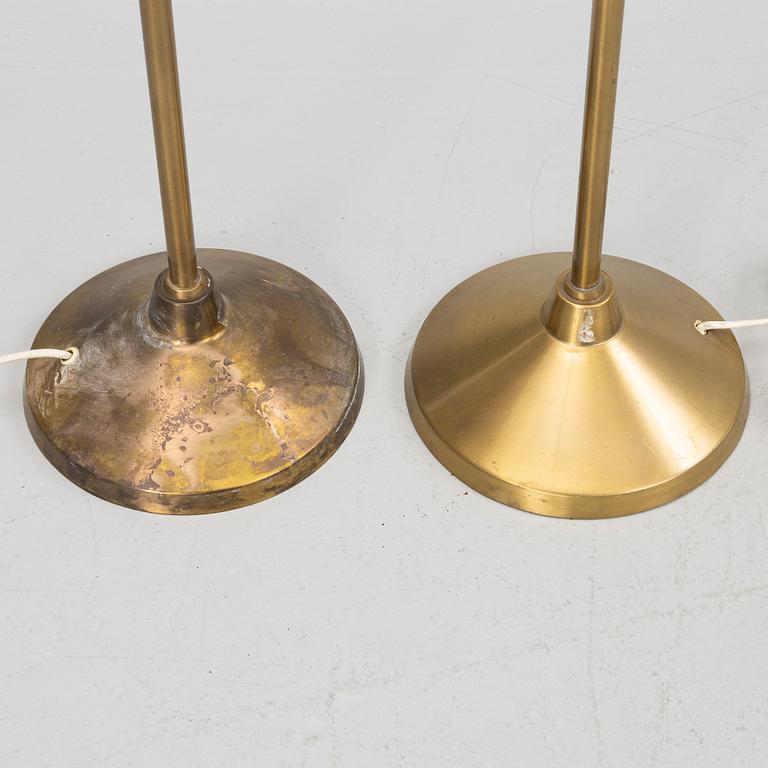 Hans-Agne Jakobsson, floor lamps, a pair, Markaryd, second half of the 20th century.
