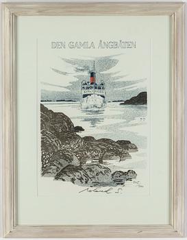 ROLAND SVENSSON, lithograph. Signed and numbered 345/360.