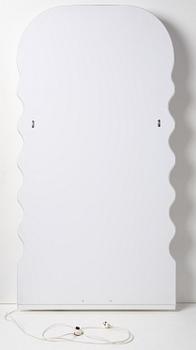 Ettore Sottsass, an "Ultrafragola" mirror, Poltronova, Italy, 21st century.