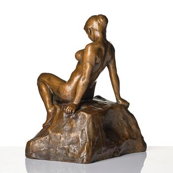Carl Eldh, "Seated Girl".