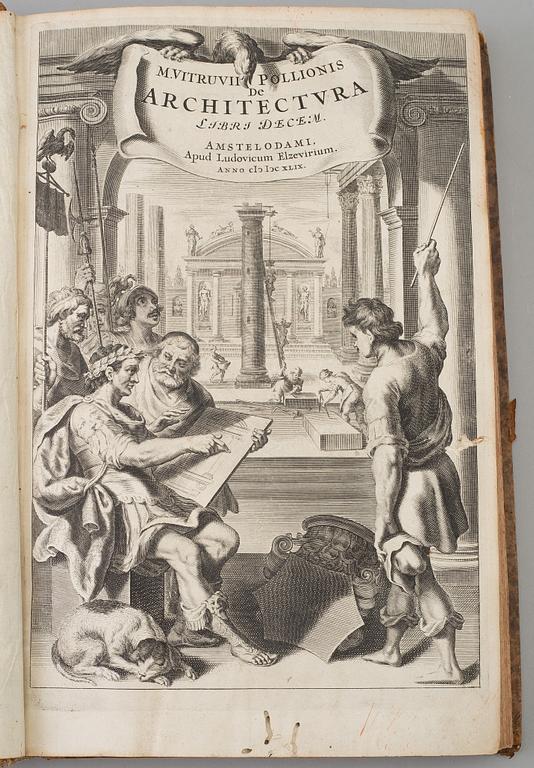 A BOOK, Vitruvius: De Architectura Libri Decem.