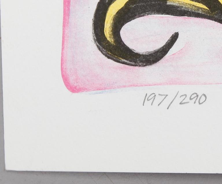 ULRICA HYDMAN VALLIEN, färglitografi, signerad 197/290.