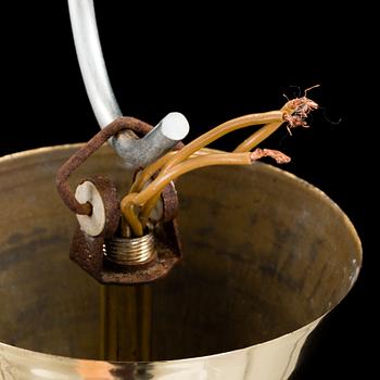 HANS BERGSTRÖM, a brass ceiling light from ASEA, 1940's/50's.