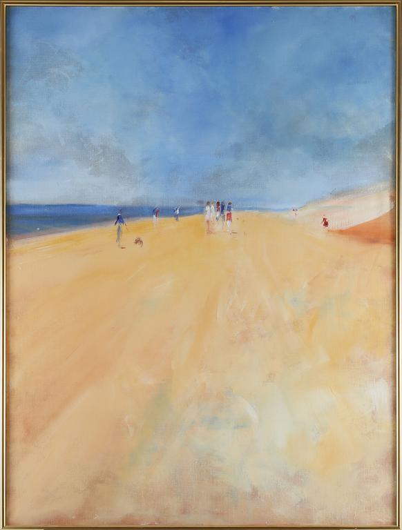 VIKTORIA HALLENIUS, olja på duk, monogramsignerad, daterad -99 à tergo.