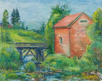 Mikko Oinonen, Talo joen varrella.