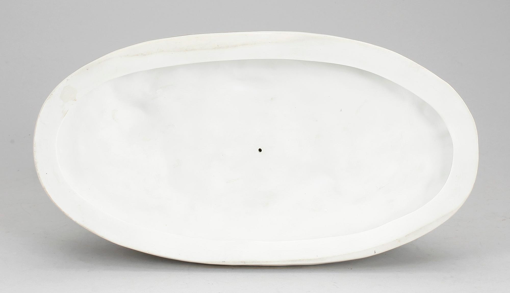 FIGURIN, porslin, Neapelliknande märke. 1900-tal.