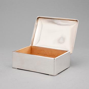 CIGARETTASK, silver, C G Hallberg, Stockholm, 1959.