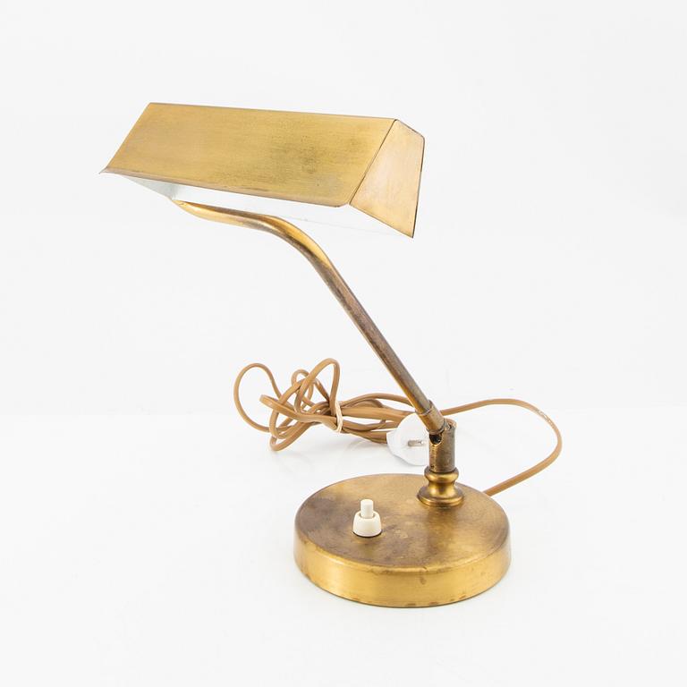 Einar Bäckström bordslampa/pianolampa, 1900-talets andra hälft.