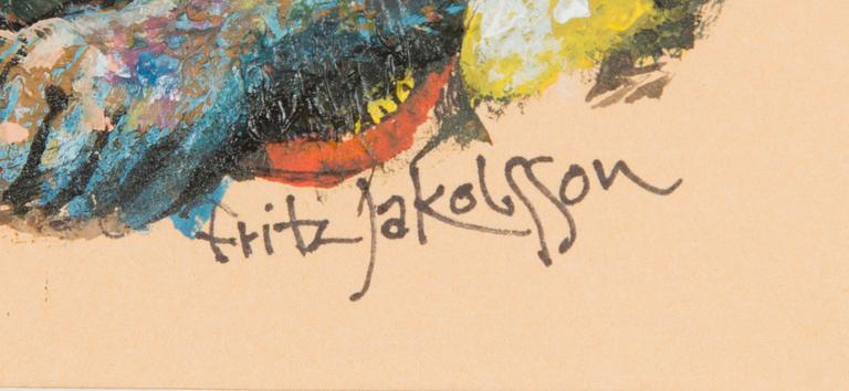 Fritz Jakobsson, Peikko ja kiipeilevä poika.