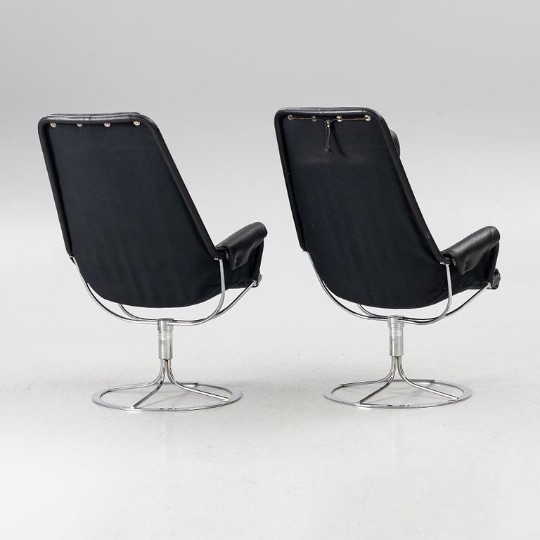 Bruno Mathsson, fåtöljer ett par "Jetson" för DUX sent 1900-tal.