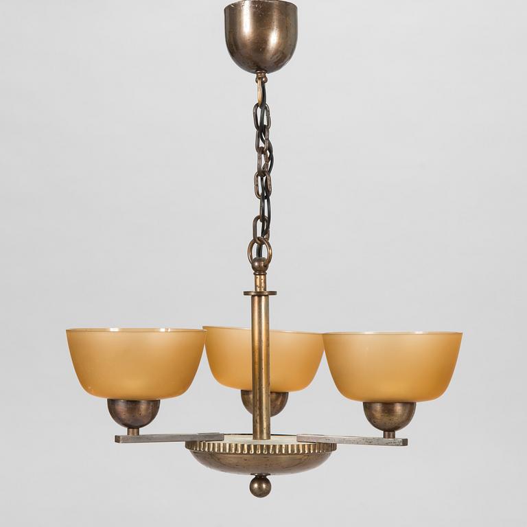 Paavo Tynell, 1930's '1409/3 chandelier for Taito.