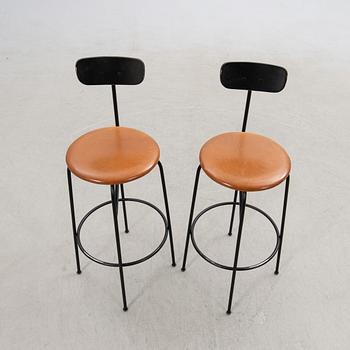 Afteroom, bar stools, a pair, "Counter Chair" Audo, Denmark.