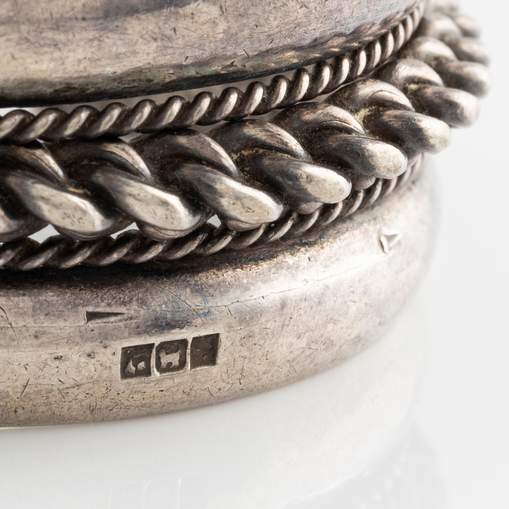 Bracelet, silver oriental.