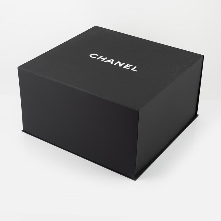 Chanel, a pink leather 'Sac Rabat', 2017.