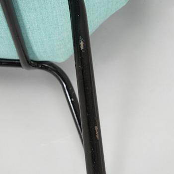 Carl Gustaf Hiort af Ornäs, nojatuoli, "Lehti", valmistaja Puunveisto Oy - Träsnideri Ab, 1900-puoliväli.