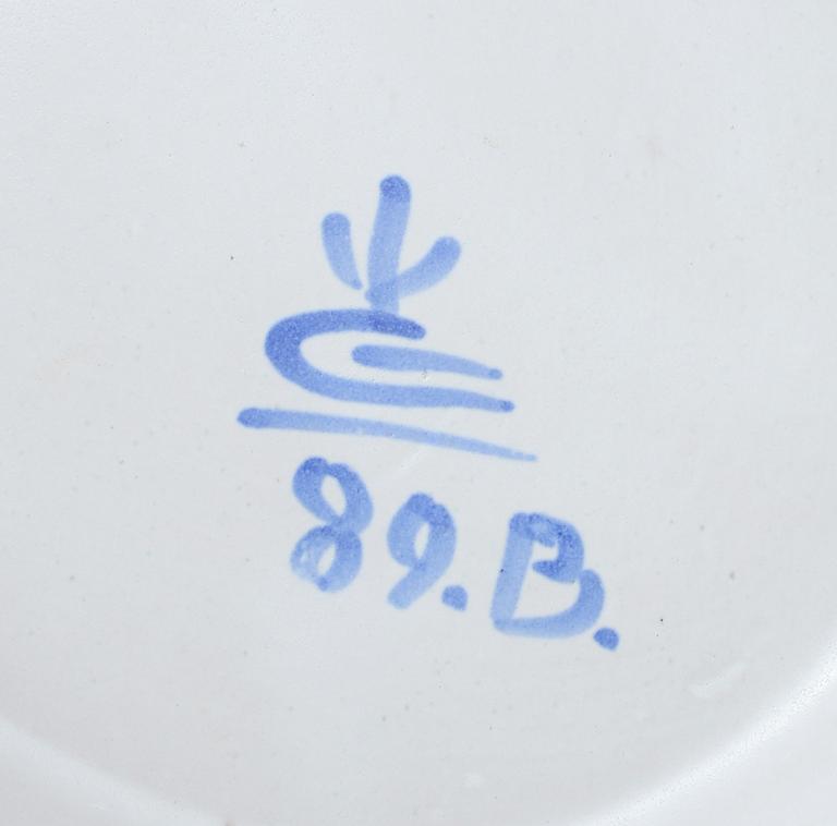 TERRIN, fajans. Gabriel Burmeister, Gabrielkeramik, Timmernabben, 1930-tal.