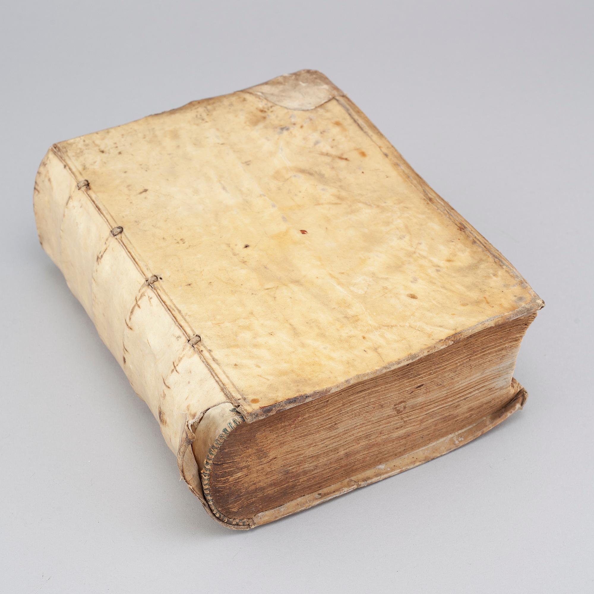The book "Lexicon Graeco-latinum" by Joannis Scapulae, dated 1616.