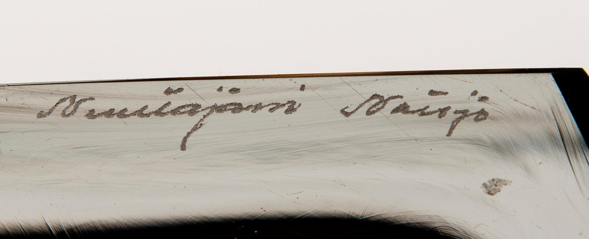 Kaj Franck, A set of six signed 'Prisma' vases.