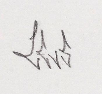 ZEVS, serigrafi, signerad och numrerad 15/50.