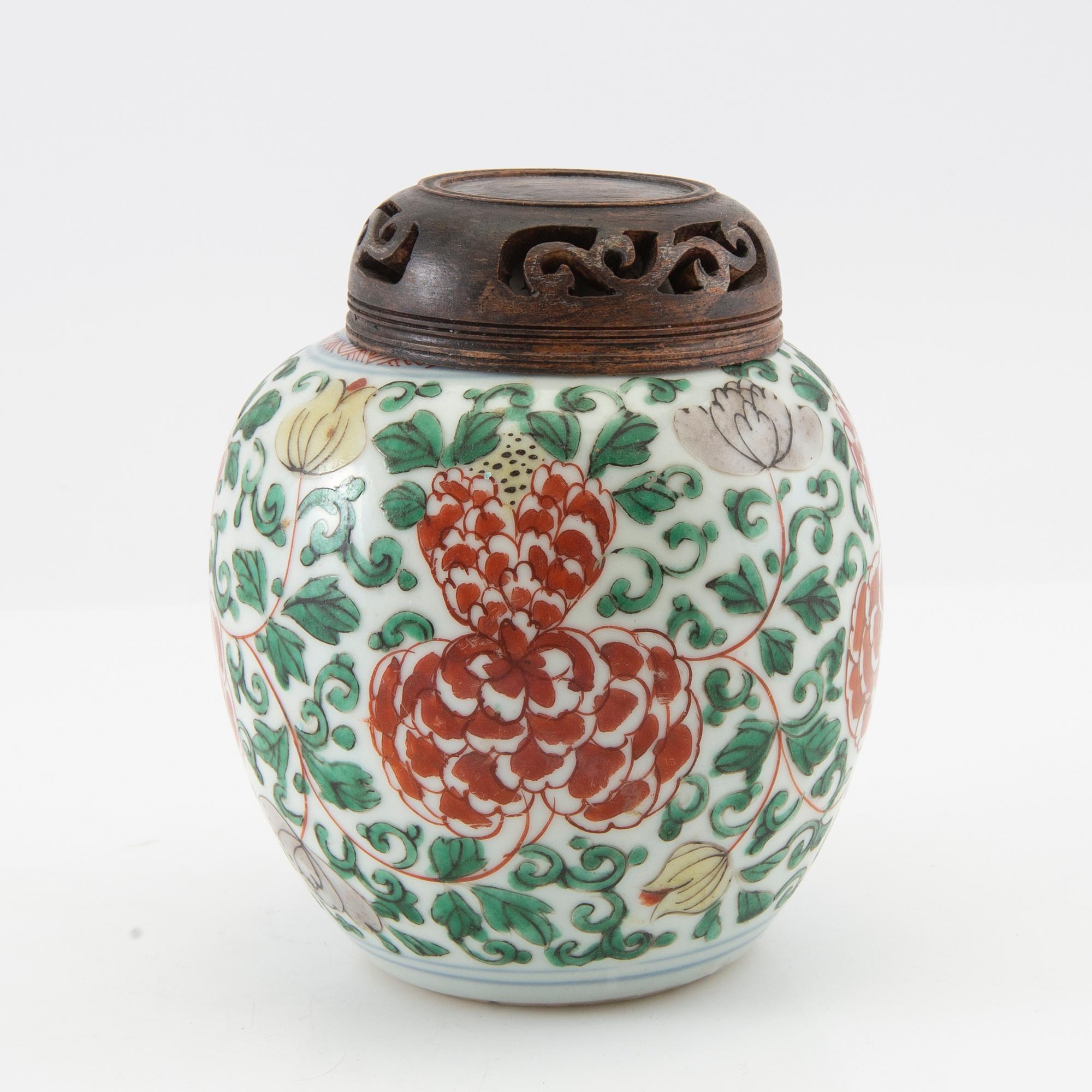Urna Kina Kangxi (1662-1722) porslin.