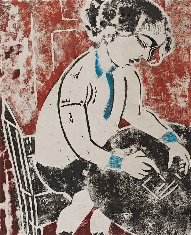 Sigrid Hjertén, Iván playing.